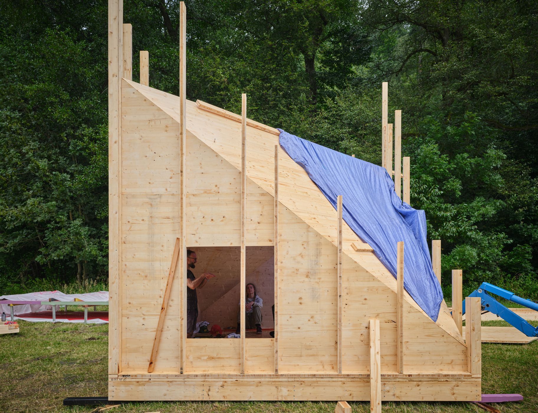 rekreační bydlení, glamping, škola, studenti, architektura, česká kamenice
