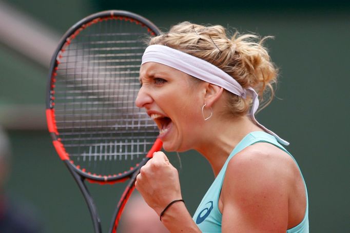 Timea Bacsinszká v 2. kole French Open.