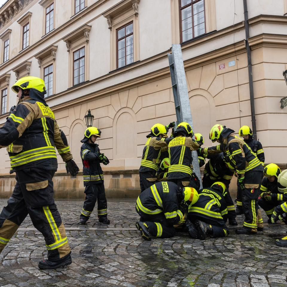 hasiči, Praha, povodně 2024, protipovodňová opatření