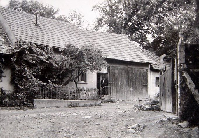 Lieskovec, 50. léta 20. století.