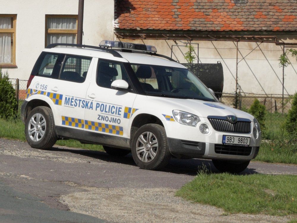 Policejní auta - Škoda Yeti