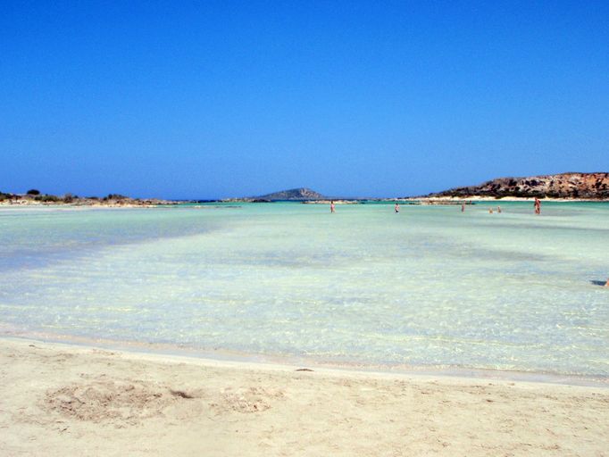 Elafonissi Beach, Řecko