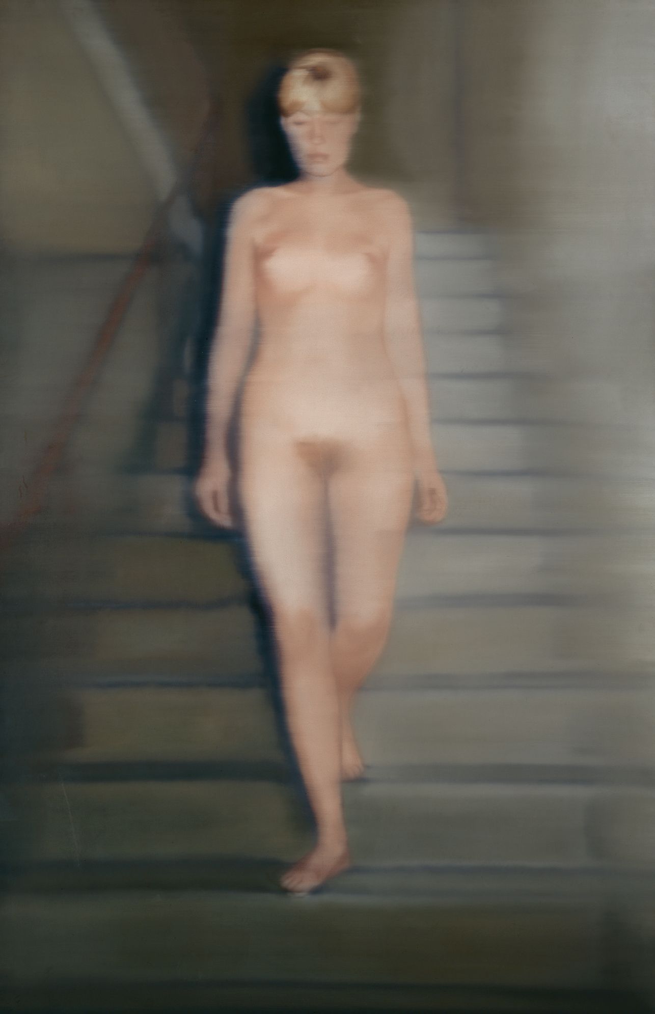 Gerhard Richter: Ema - Akt na schodech