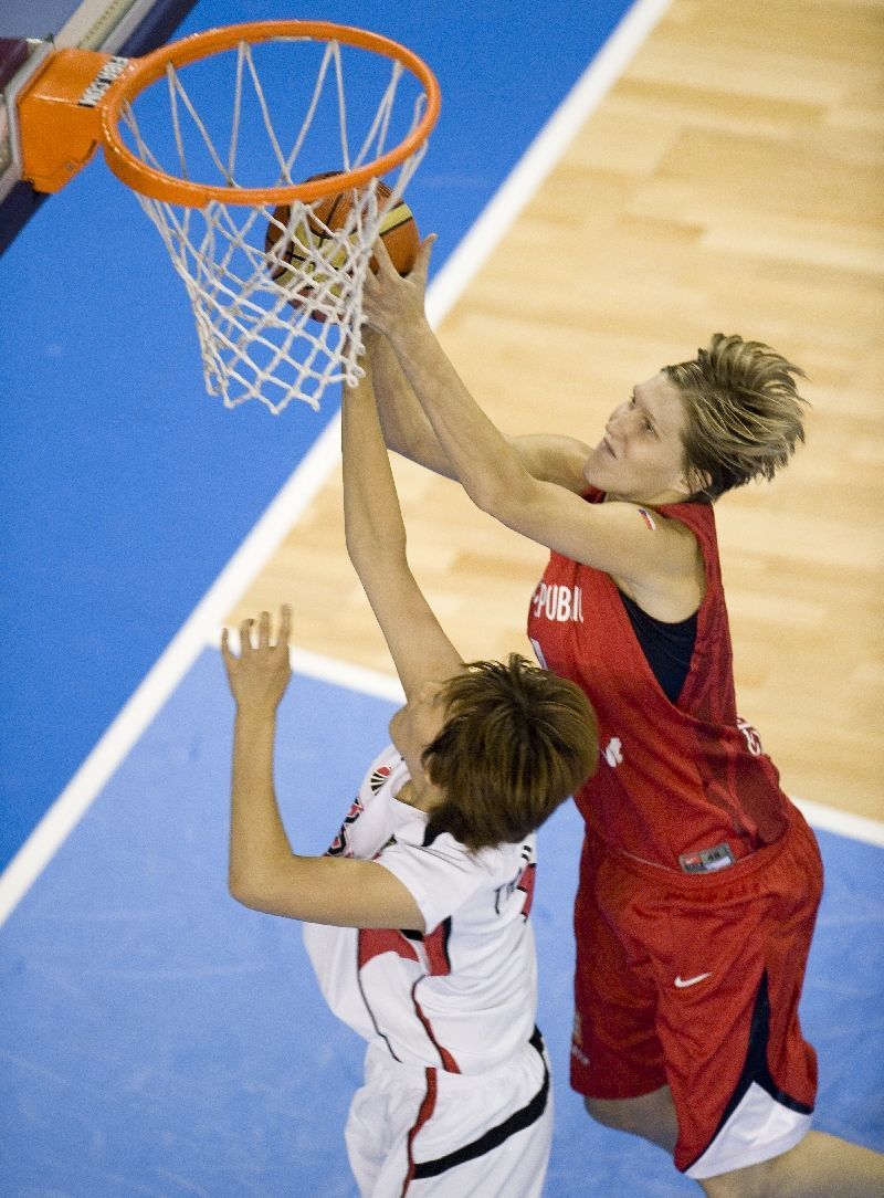 MS basketbal: Česko - Japonsko (Jana Veselá)