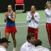 Fed Cup Česko - Austrálie: česká radost