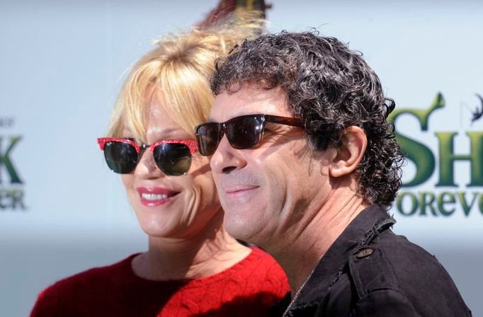 Premiéra Shreka: Zvonec a konec v Los Angeles - Melanie Griffith a Antonio Banderas