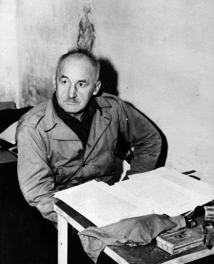 Julius Streicher, který proslul hlavně jako šéfredaktor antisemitského časopisu Der Stürmer.