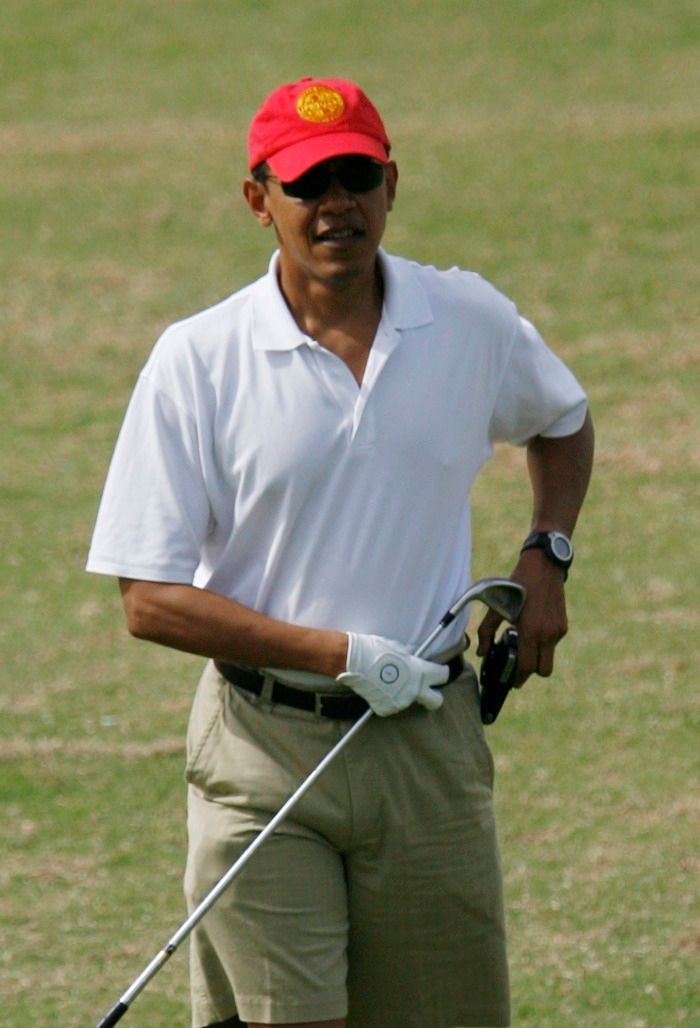 Obama s mobilem Blackberry