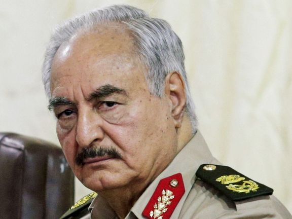 Libyjský generál Chalífa Haftar.