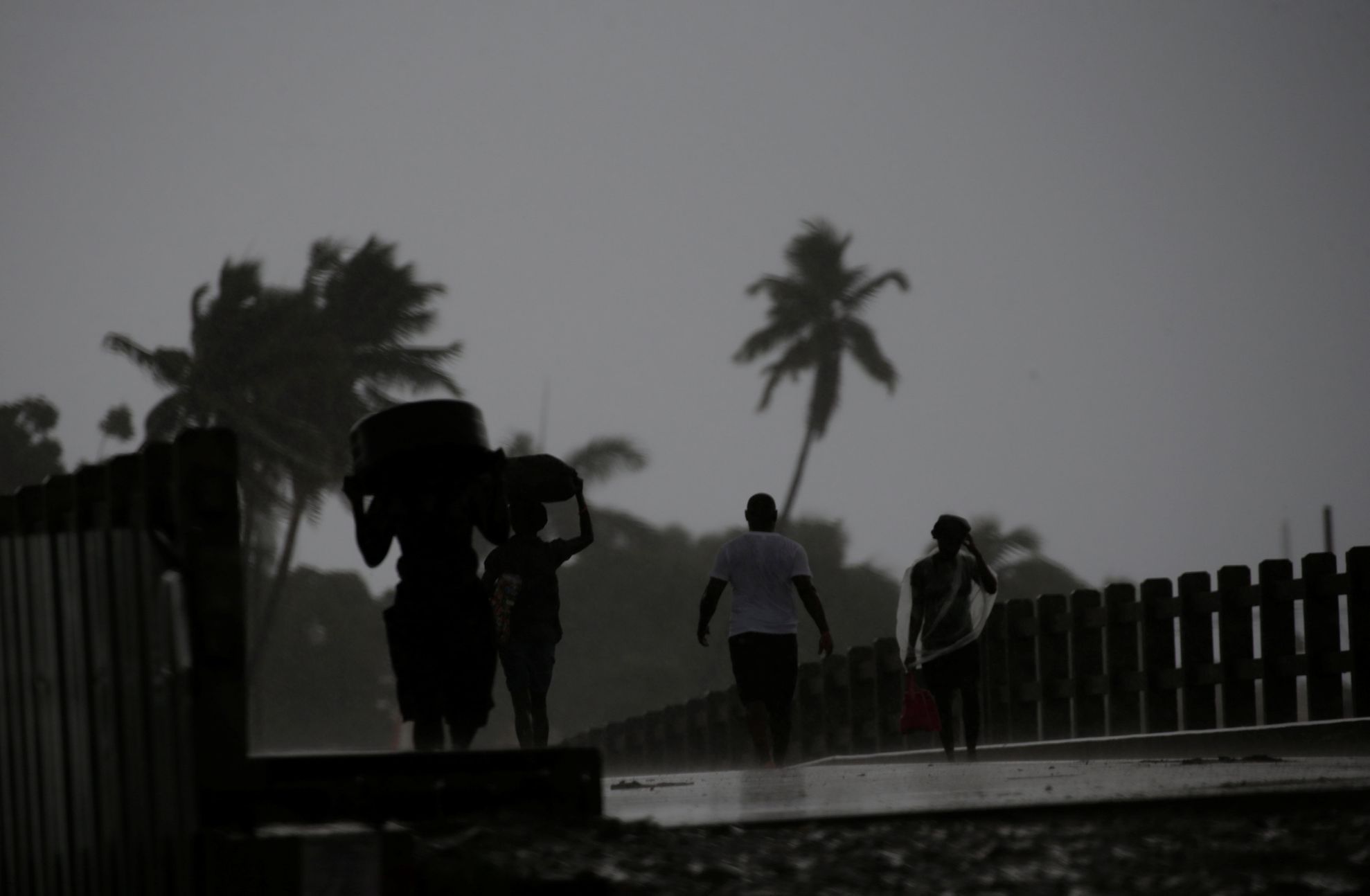 Hurikán Irma, září 2017, Haiti