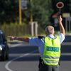 Policie, dopravní policie, silniční kontrola, pokuta, ilustrační foto