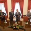 Podpis koaliční smlouvy mezi ANO a ČSSD