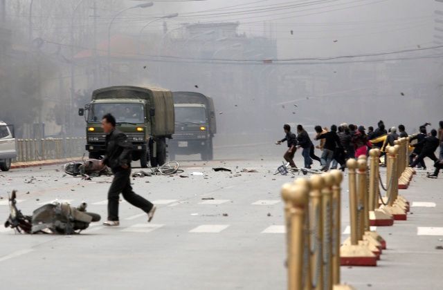 Protesty v Tibetu