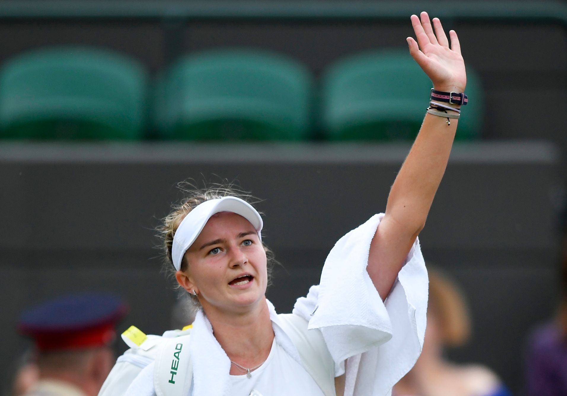 Wimbledon 2021, osmifinále (Barbora Krejčíková)