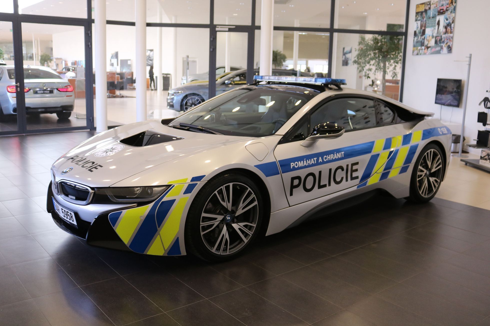 Policejní BMW i8 3.vydání 2018
