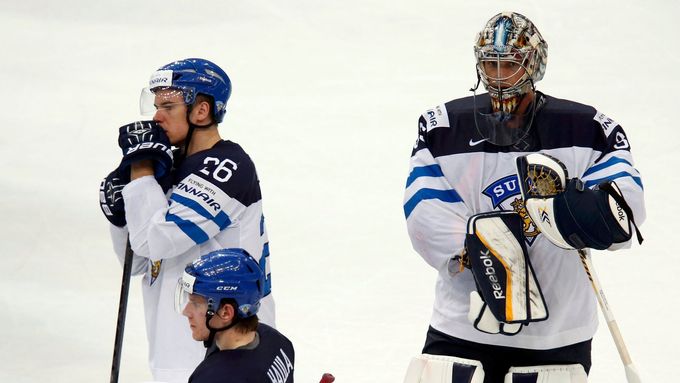 Prohlédněte si fotografie z víkendových zápasů na MS v hokeji v běloruském Minsku.