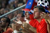 Domácí fanoušci si v Edenu mohli vychutnat vítězství českého reprezentačního celku.