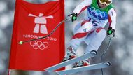 Rakušanka Elisabeth Georglová zajela ve sjezdu jeden z nejlepších časů, ale špatný slalom ji poslal až na 18. místo.