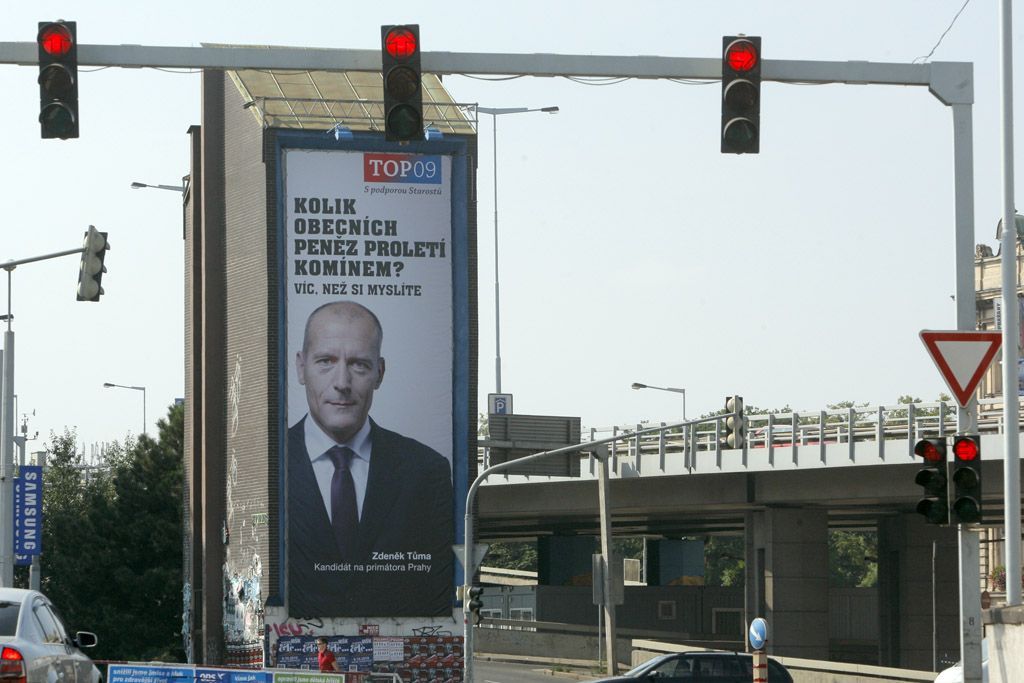 Billboardy na komunální volby