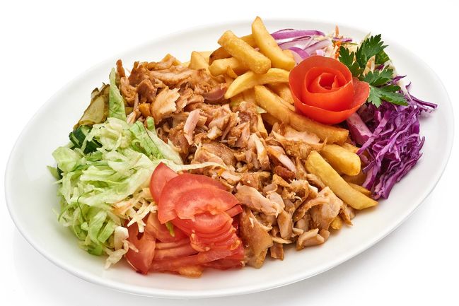 Istanbul (Turecko) - döner kebab