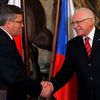 Prezident Komorowski v Praze