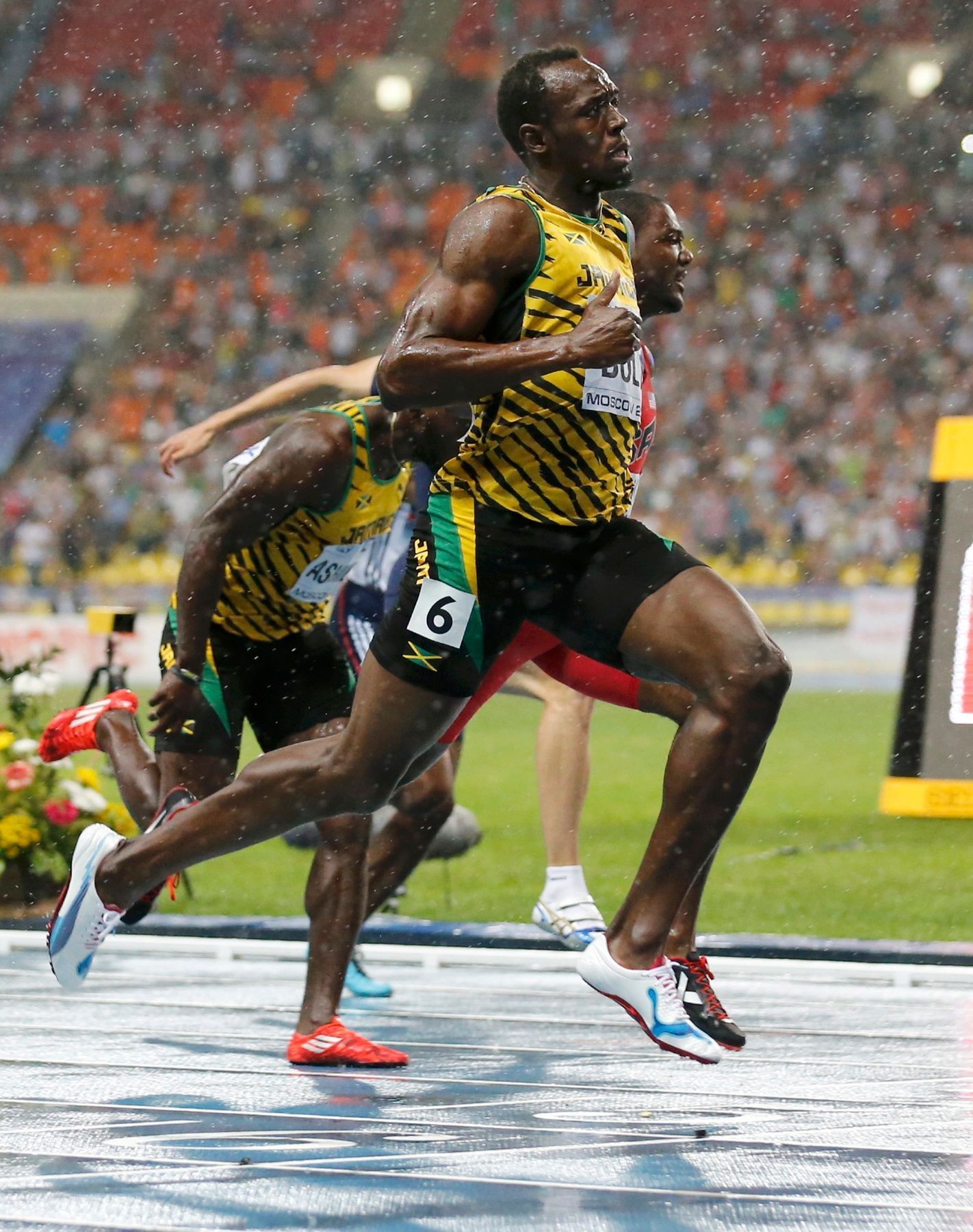 MS v atletice 2013, 100 m - finále: Usain Bolt