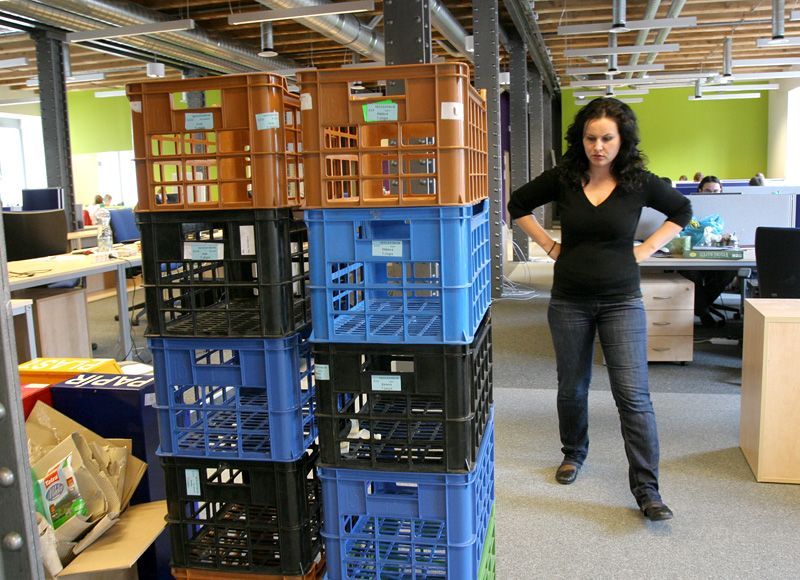 Redakce Aktuálně po stěhování