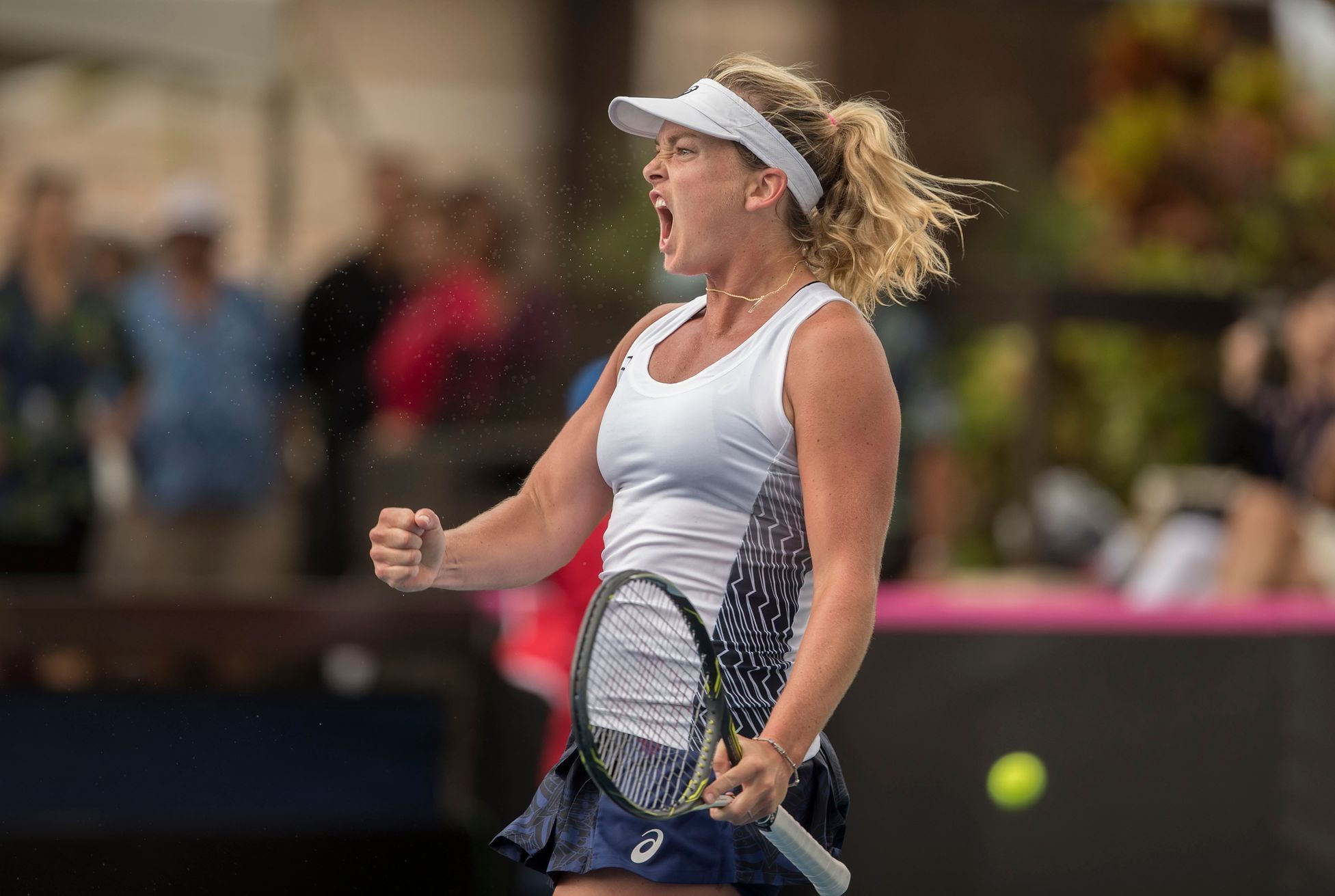 Coco Vandewegheová ve Fed Cupu 2017
