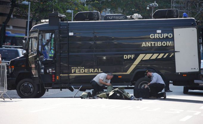 OH 2016, silniční cyklistika: kontrolovaný výbuch v blízkosti trati závodu