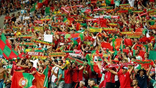 Euro 2016, Portugalsko-Wales: portugalští fanoušci