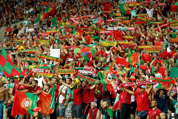 Euro 2016, Portugalsko-Wales: portugalští fanoušci