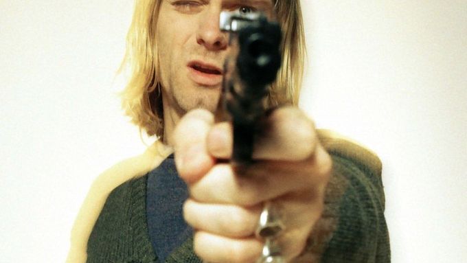 Kurt Cobain na snímku Youri Lenquetta.