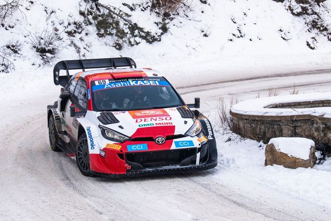 Kalle Rovanperä, Toyota na trati Rallye Monte Carlo 2022