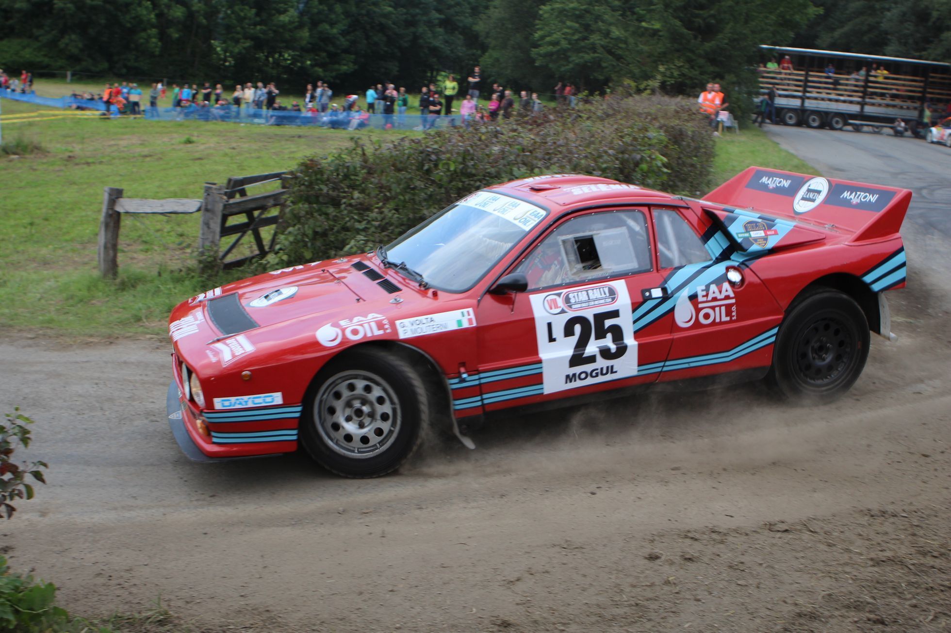 Historické vozy na Barum Rally 2014
