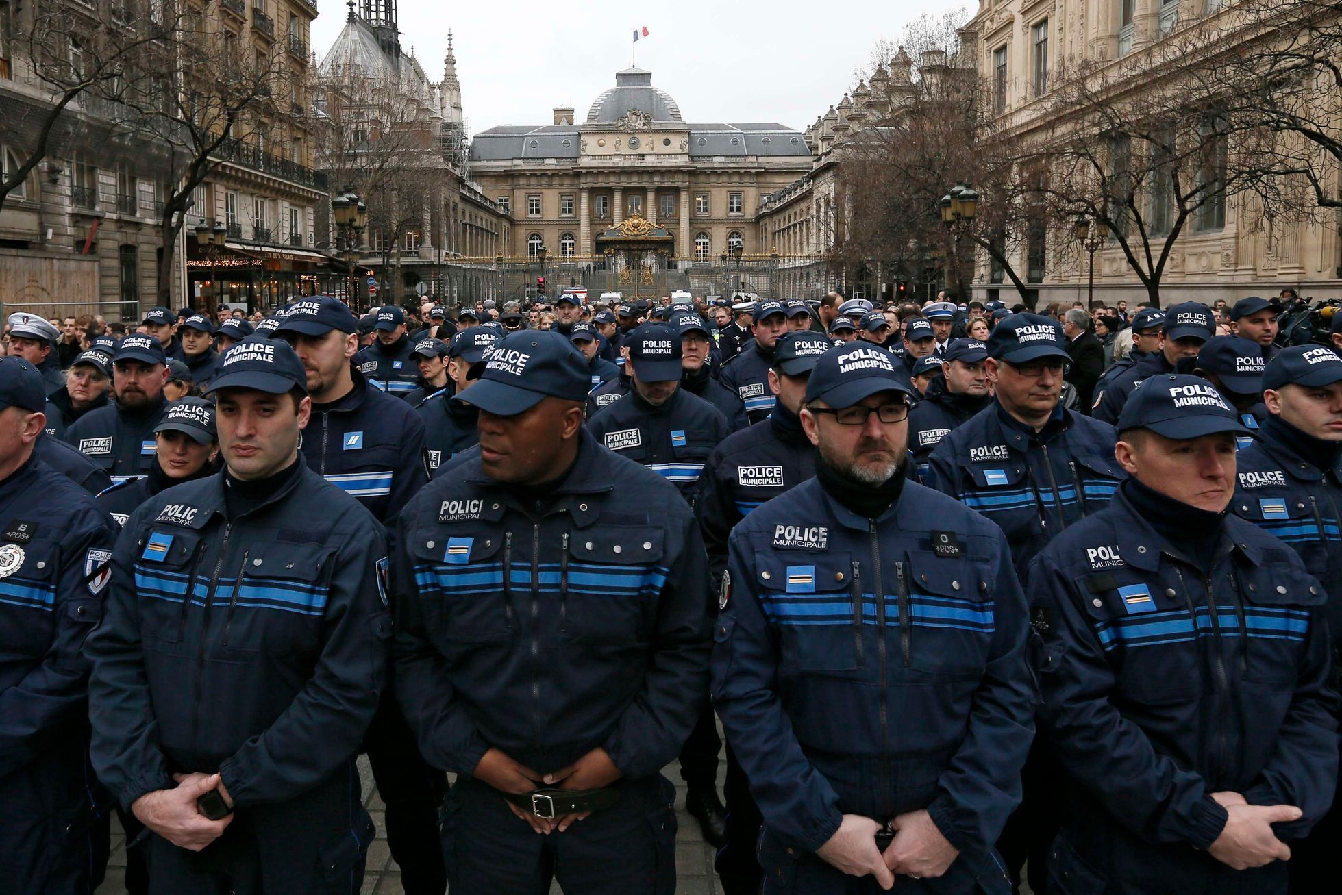 Tryzna za zavražděné francouzské policisty