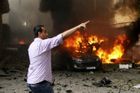 Libanon pohřbívá zabitého generála, vypukly nepokoje