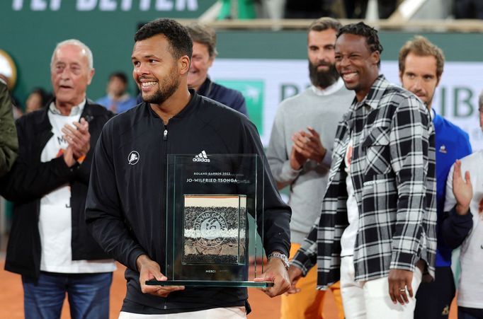 French Open 2022, 3. den (Jo-Wilfried Tsonga, Gael Monfils)