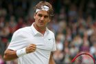 Federer vyzve na Wimbledonu v boji o světový trůn Djokoviče