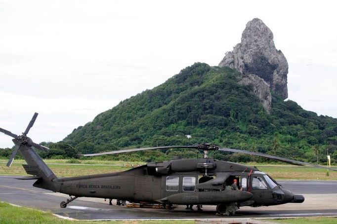 Helikoptéra Blackhawk brazilských vzdušných sil