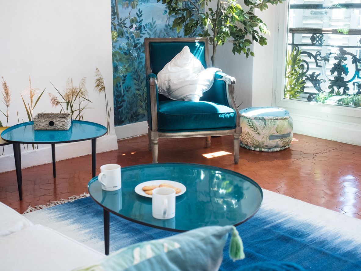 Obývací pokoj, trendy 2020, žena