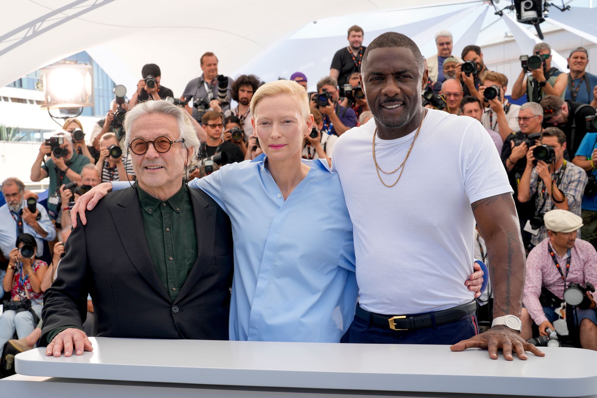 George Miller, Tilda Swinton, Idris Elba, Cannes, 2022