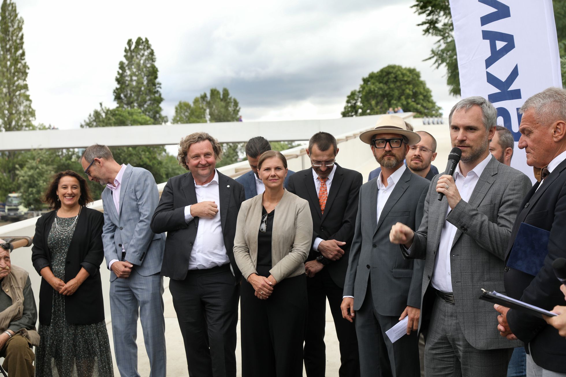 Štvanická lávka otevření