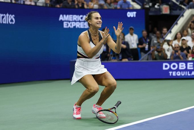 Aryna Sabalenková - Amanda Anisimovová, finále US Open 2025