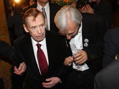 Premiéra Odcházení - Václav Havel