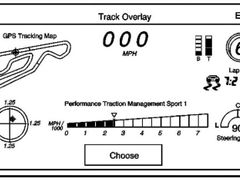 Pro milovníky okruhového ježdění bude k dispozici i race monitor