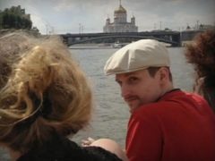 Edward Snowden v Moskvě, kde nyní žije.