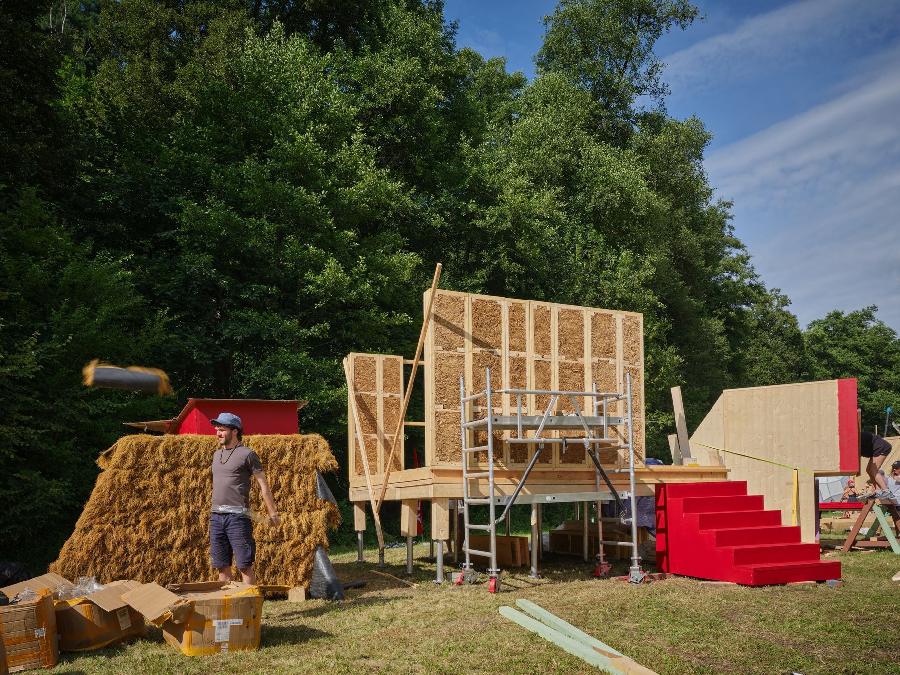 rekreační bydlení, glamping, škola, studenti, architektura, česká kamenice