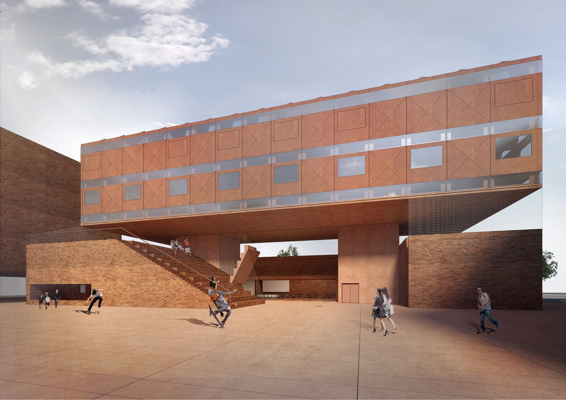 Automatické mlýny - Pardubice - vizualizace