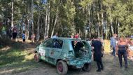 Off-road trialových kategorií je několik, oblíbená byla i ta s vraky.