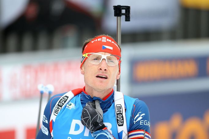 SP Ruhpolding 2018, hromadný závod: Ondřej Moravec